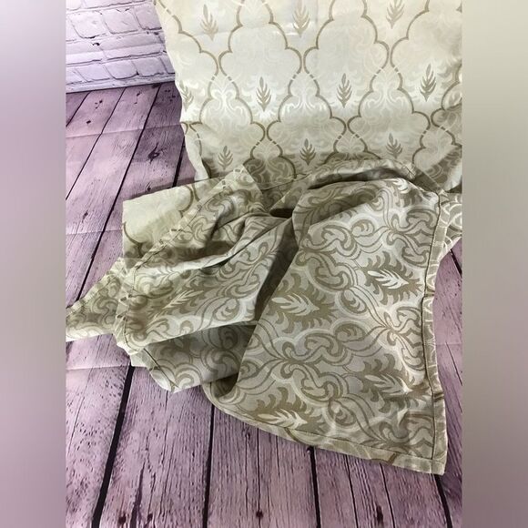 Bundle Target 🎯 HOME 72” x 72” shower curtain cream Celery green Grandmillenial - Picture 3 of 7